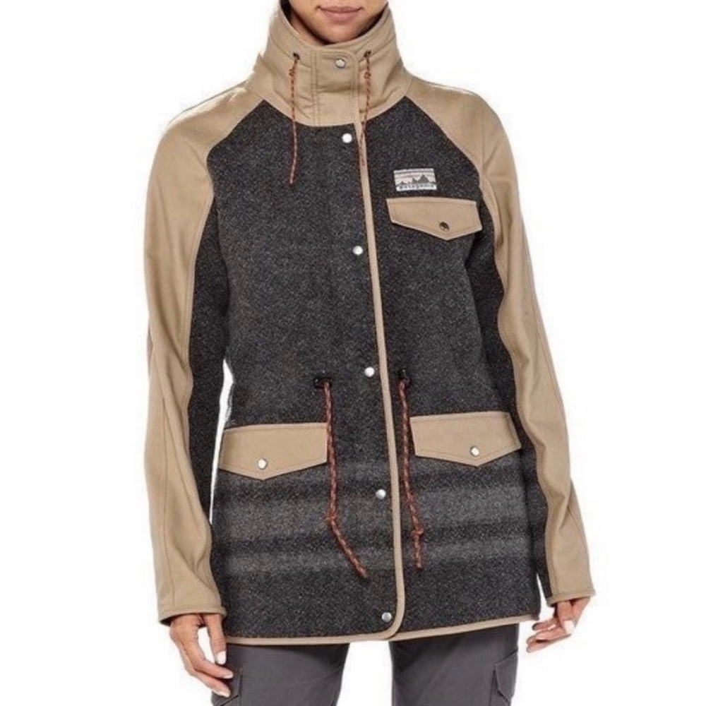 RARE Patagonia Reclaimed Wool Parka